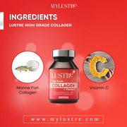 Lustre High Grade Collagen plus Vitamin C