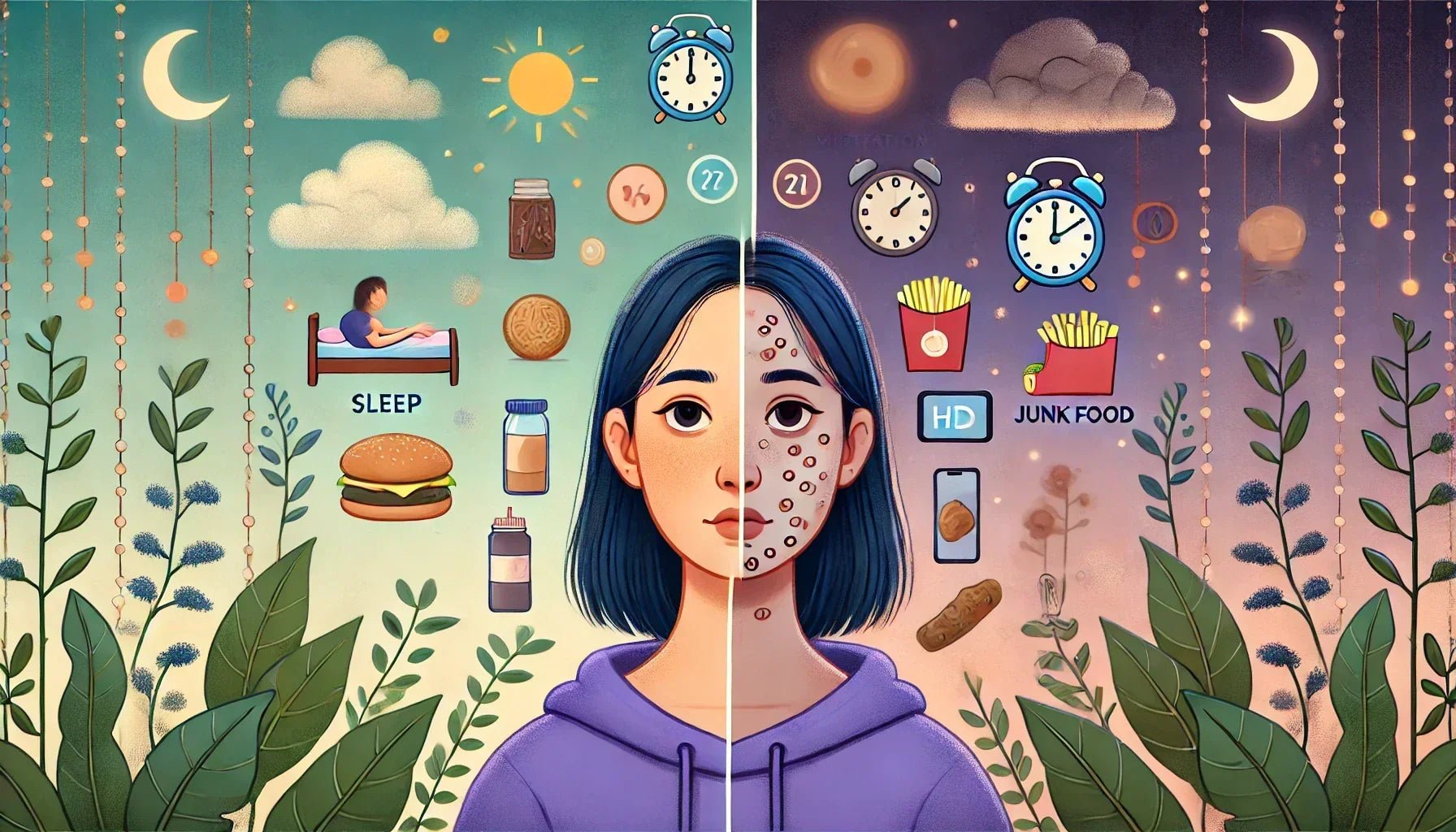 How Stress Makes Your Acne Worse - MyLustre.com