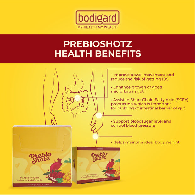 Bodigard PrebioShotz - Bundle of 2