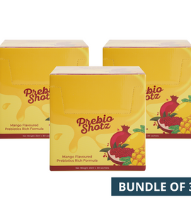 [Pack Of 3] Bodigard Prebioshotz Supplements